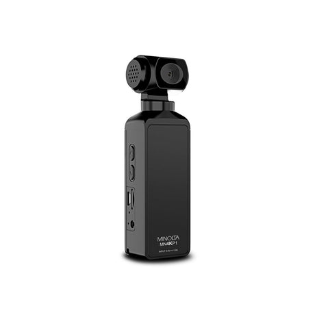 Minolta MN4KP1 Waterproof 4K Ultra HD Pocket Camcorder with WiFi Black