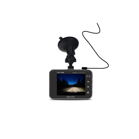 Minolta MNCD260 1080p Infrared NV Car Camcorder with 2.2-Inch LCD Monitor Black
