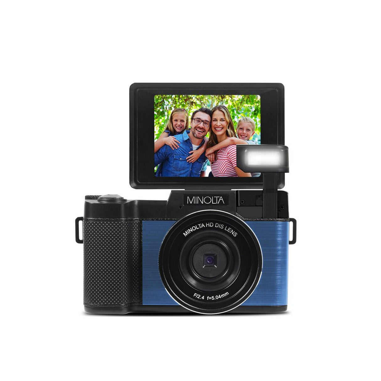 Minolta MND30 30 MP 2.7K Ultra HD Digital Camera Blue