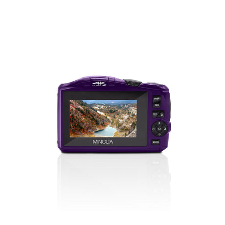 Minolta MND50 48 MP 4K Ultra HD Digital Camera Purple