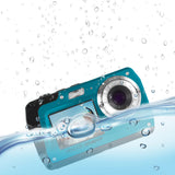Minolta MN40WP 48 MP 2.7K Ultra HD Waterpoof Digital Camera, Blue