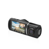 Minolta MNCD245T 3-Channel 1080p Car Camcorder with 2.45-Inch LCD and Rear Camera, Black