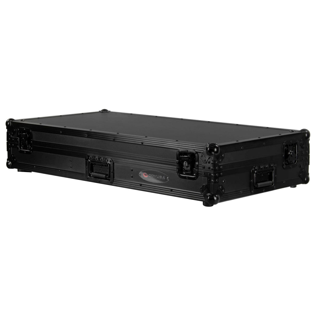Odyssey Universal 12-Inch DJ Mixer and 2 Media Players Flight Coffin Case with Glide Platform