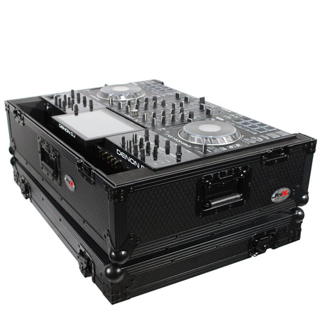 ProX XS-PRIME4 Case for Denon PRIME 4 DJ Controller with Rack Space and Wheels