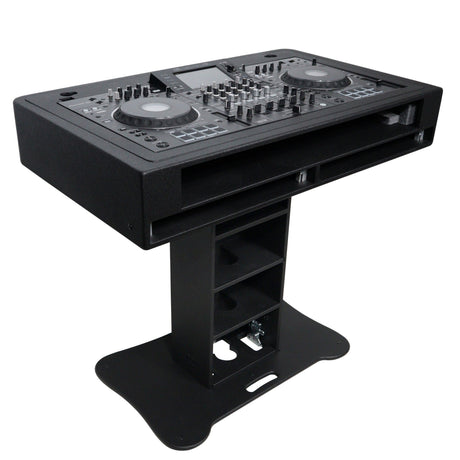 ProX XZF-DJCT W 2U CASE Control Tower DJ Podium for Pioneer DJ DDJ-REV7 XDJ-XZ DDJ-1000 RANE