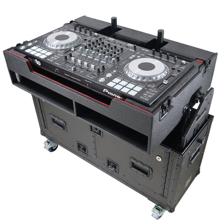 ProX XZF-UCXX Flip-Ready Hydraulic DJ Flight Case for Pioneer DJ DDJ-REV7 XDJ-XZ DDJ-1000 SZ2 SX3