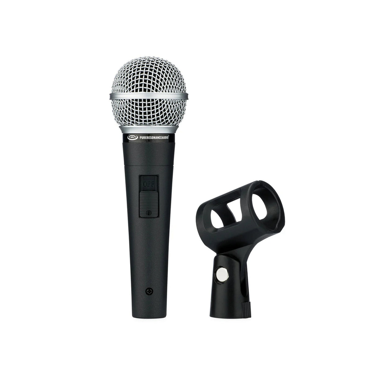 Pure Resonance Audio UC1S Ultra Clear Dynamic Vocal Microphone with On/Off Switch