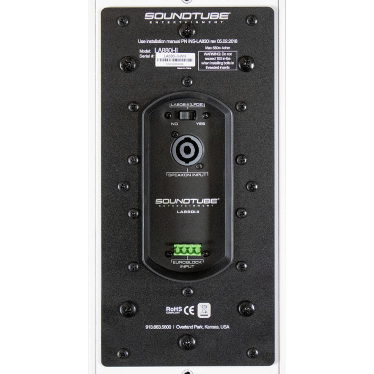 SoundTube LA880i‑II 3‑Way Line Array Speaker