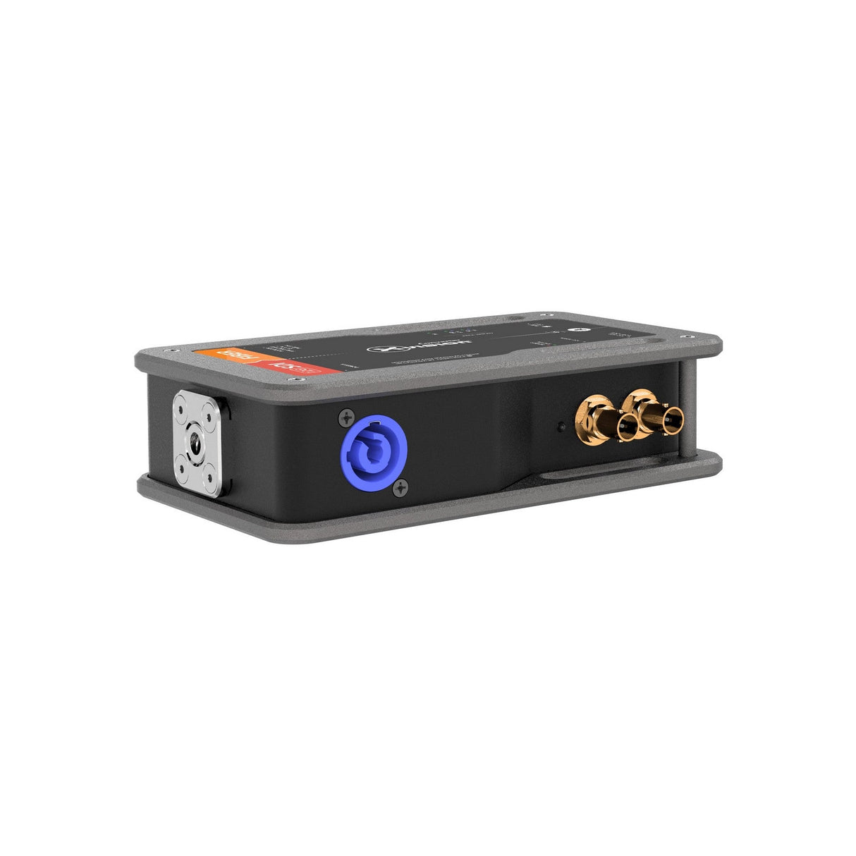 Theatrixx 12G-SDI to Fiber Converter with Embedded Audio Single-Mode or Multi Mode Optical SDI on ST OpticalCON DUO