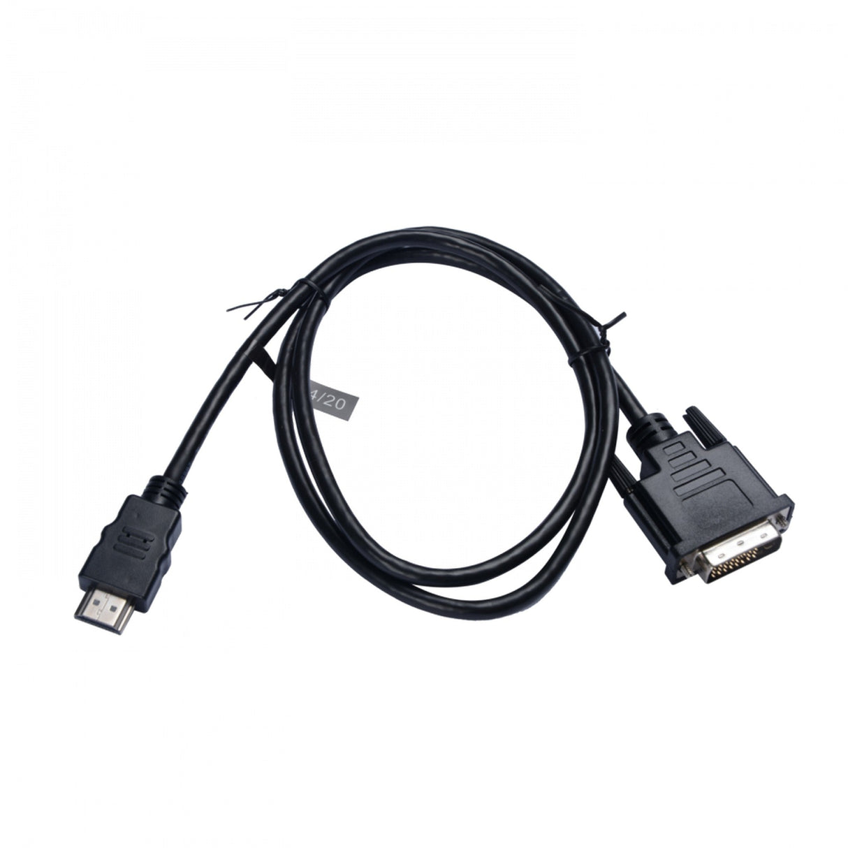 V7 V7HDMIDVID-01M-1E HDMI 1.4 Male to DVI-D Male Singlelink 1080P FHD Cable 3.3-Foot Black