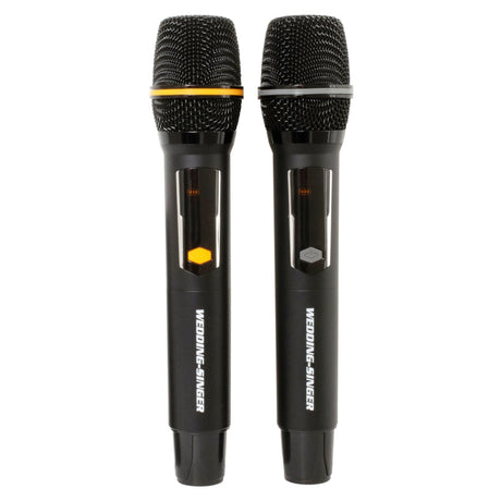 VocoPro Wedding-Singer 1000W 15-Inch Battery Powered Wi-Fi Karaoke Speaker System