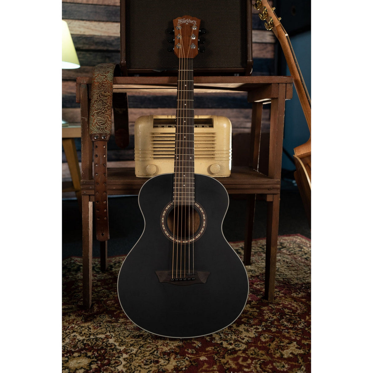 Washburn Apprentice G-Mini 5 6-String Acoustic Guitar - guitar