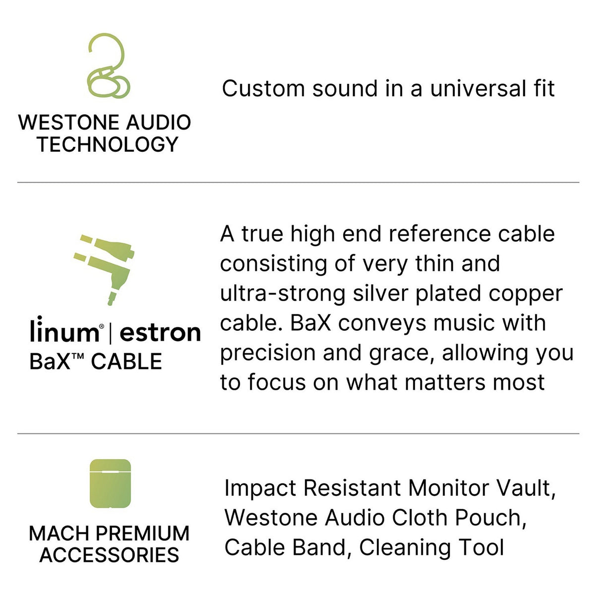 Westone MACH 20 Dual-Driver In-Ear Monitors