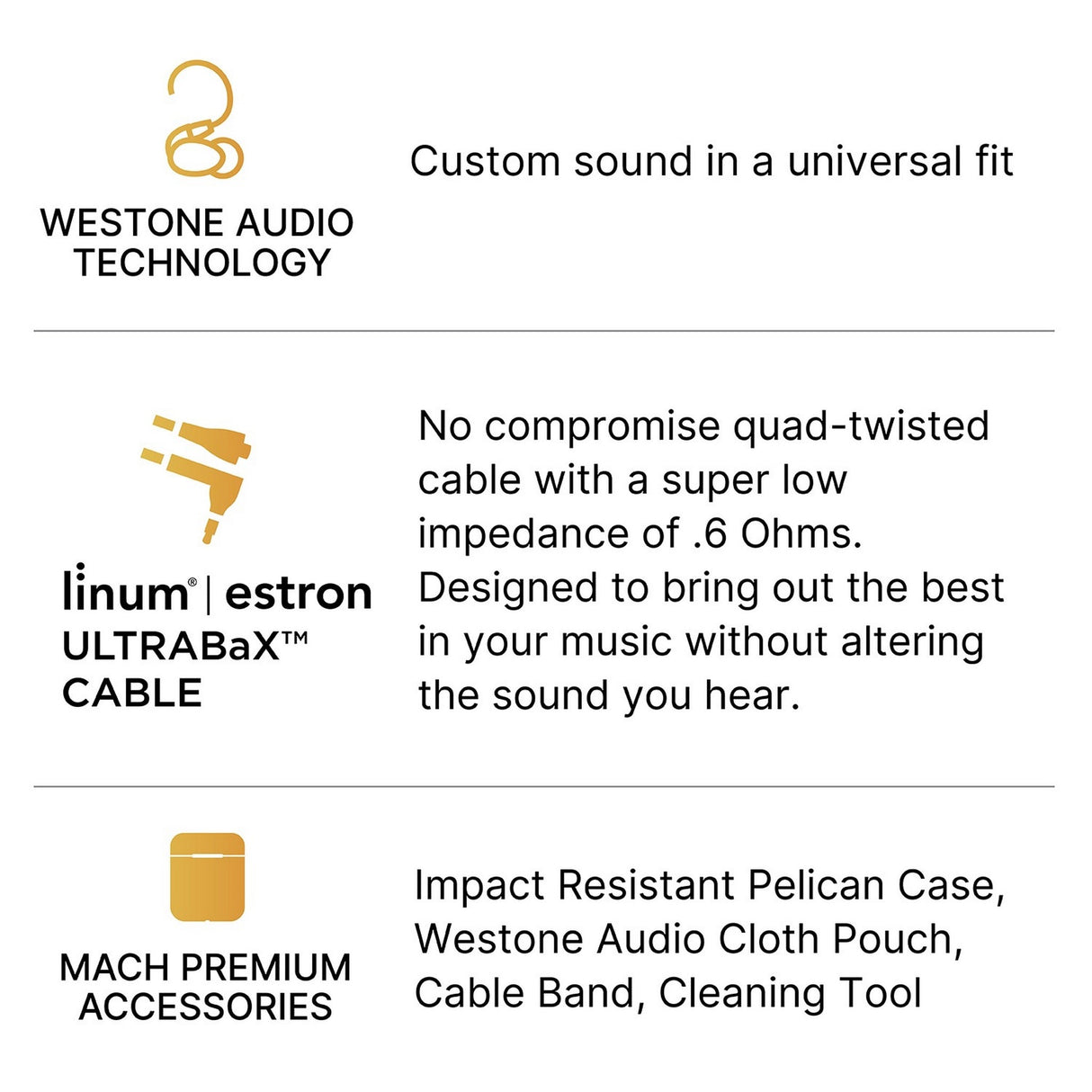 Westone MACH 80 8-Driver In-Ear Monitors