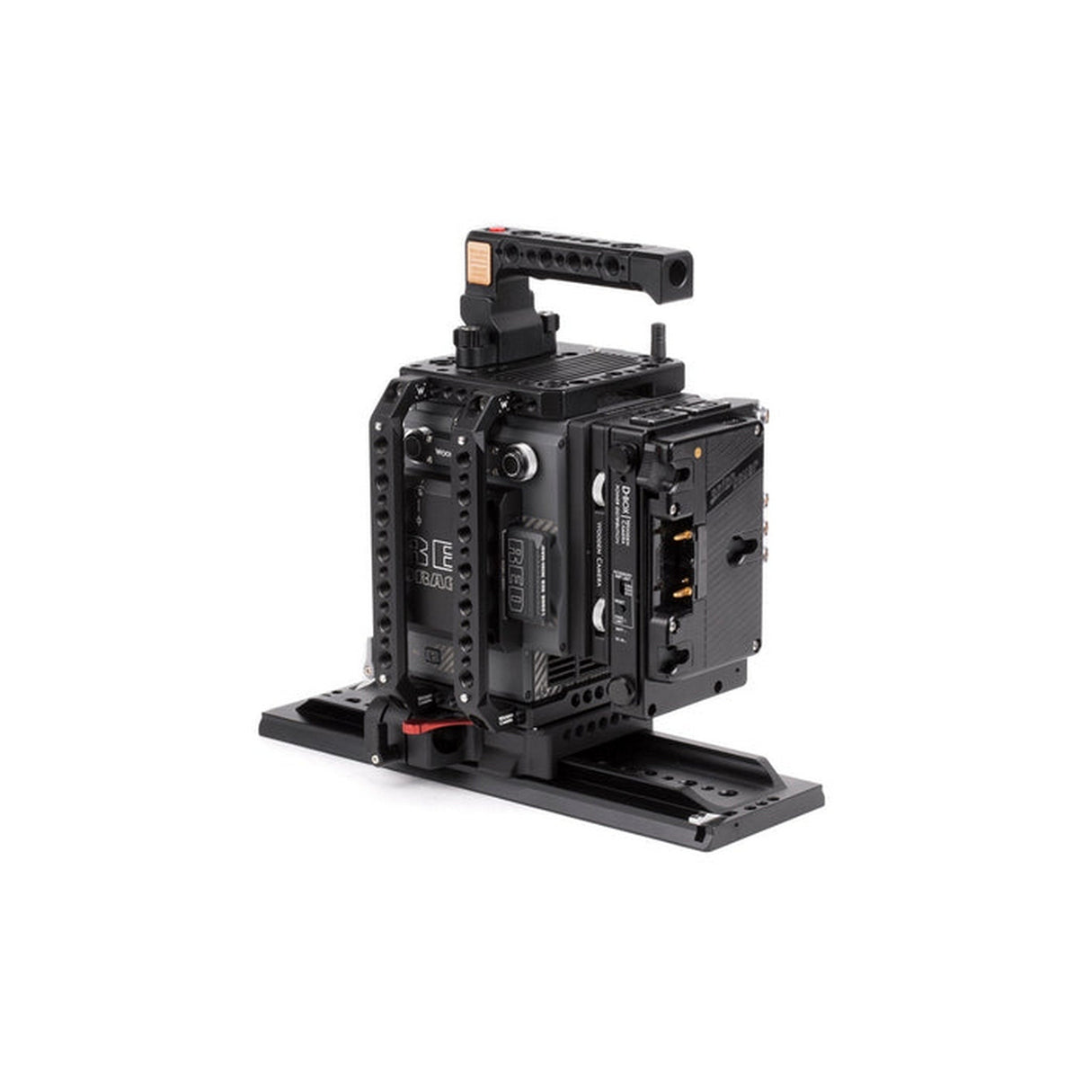 Wooden Camera D-Box for RED DSMC2 Camera, Gold Mount