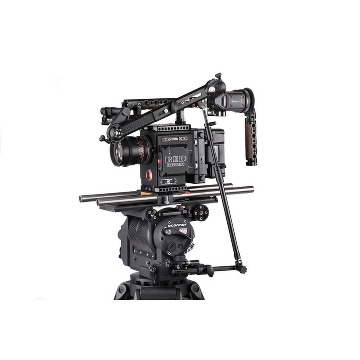 Wooden Camera Eyepiece Leveler Bracket Base for O'Connor Pan and Tilt Heads