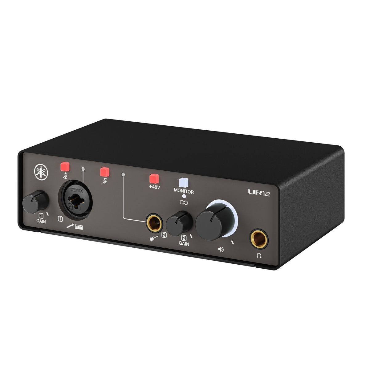 Yamaha UR12MK3 2x2 USB Audio Interface with 1 Mic Preamp and 24-bit 192 kHz Recording