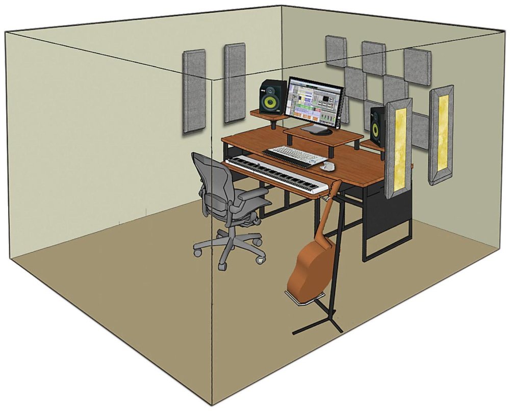 Primacoustic London 8 Acoustic Room Kit Black