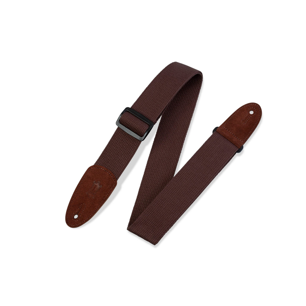 Levy’s Standard Cotton Guitar Strap Brown - accessories