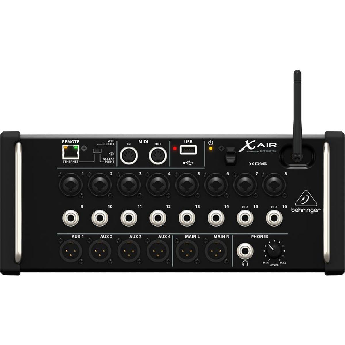 Behringer X AIR XR16 16-Input Digital Mixer for iPad/Android Tablets with 8...