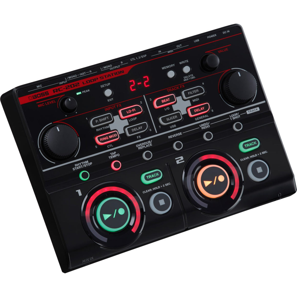 BOSS RC-202 Loop Station Tabletop Phrase Looper