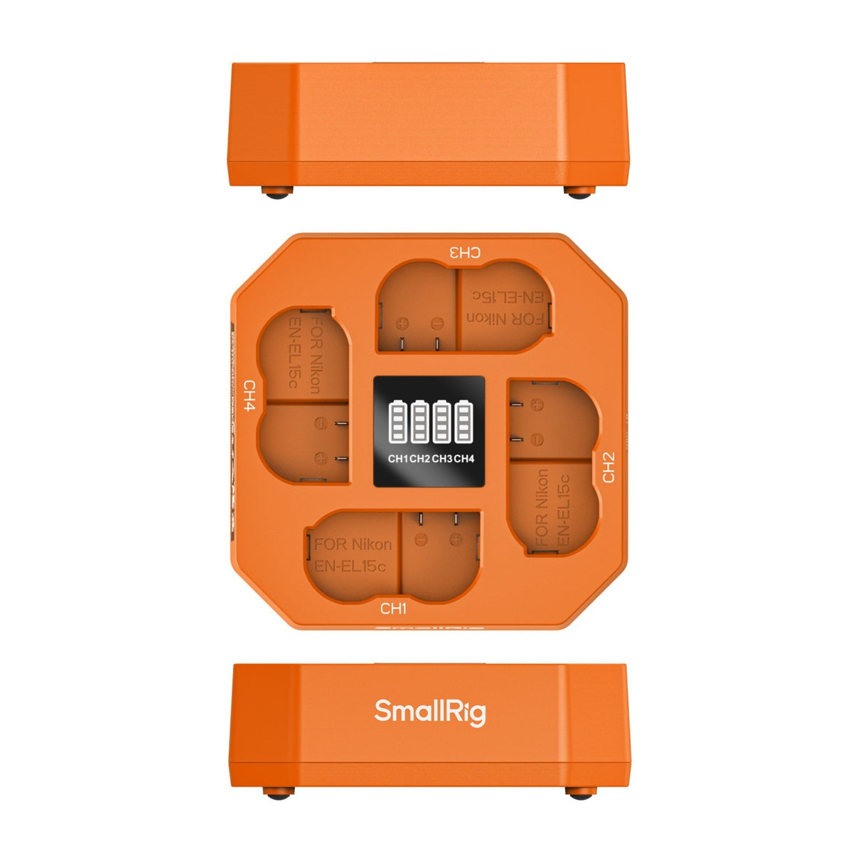 SmallRig 5747 Four-Channel Camera Battery Charger for EN-EL15c