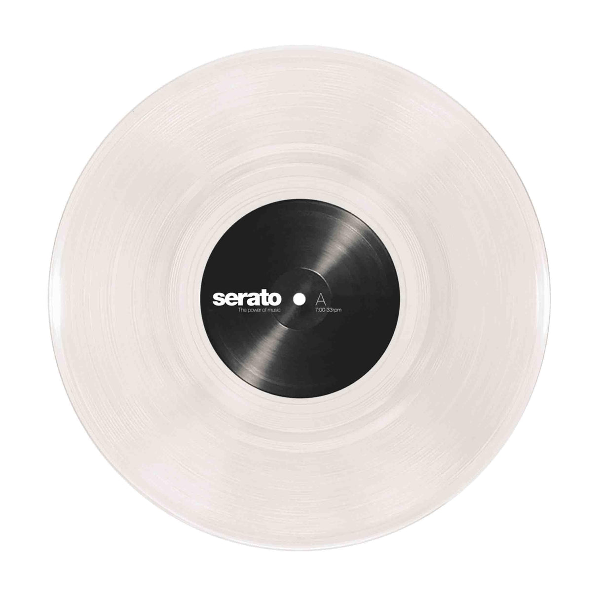 Serato 10-Inch Control Vinyl Clear Pair
