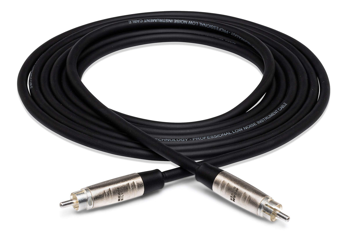 Hosa HRR-003 Pro Unbalanced Interconnect RCA to RCA Cable 3ft