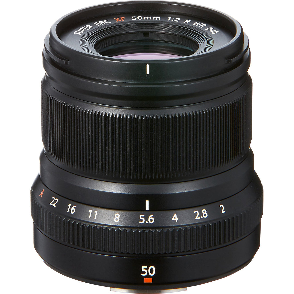Fujifilm XF50mmF2 R WR Lens Black