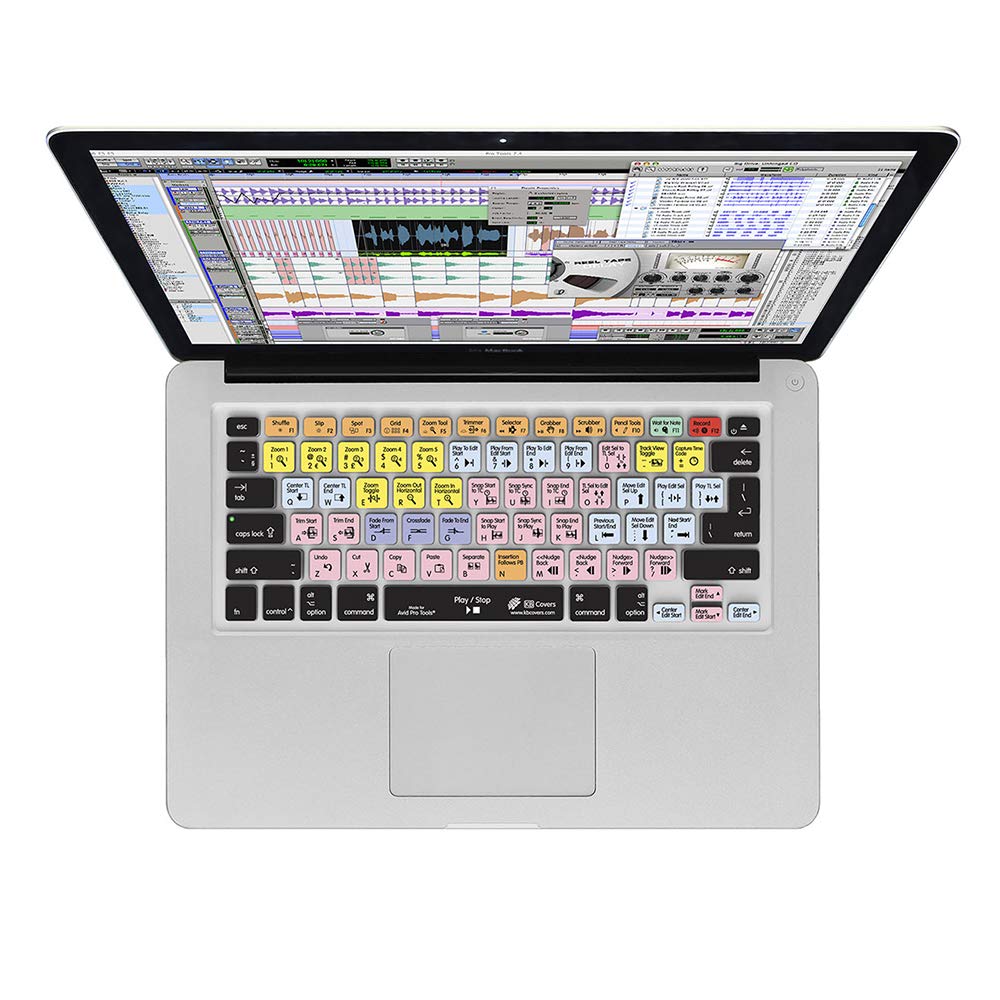 KB Covers Pro Tools Keyboard Cover for MacBook/Air 13/Pro 2008 + /Retina and Wireless