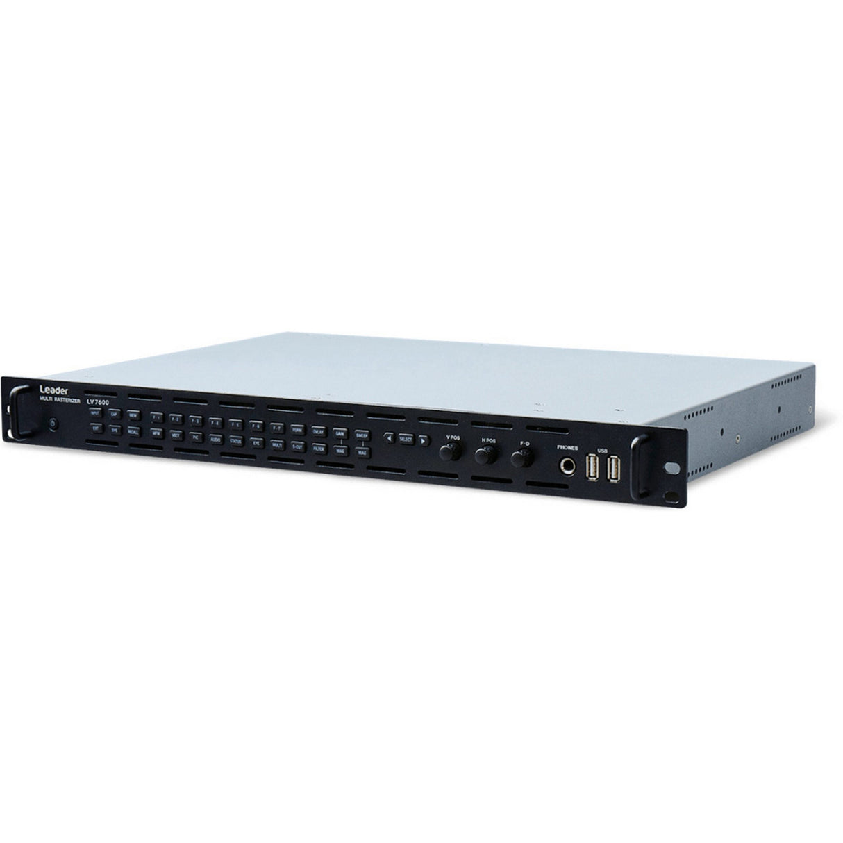 Leader LV7600 Hybrid-Type Waveform Monitor and Rasterizer Mainframe Only