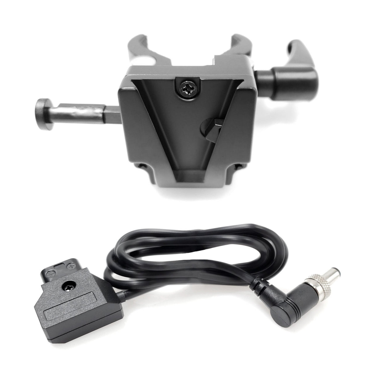Ikan PT-PWR-DTAP-V D-Tap Connector and V-Mount Clamp Threaded Power Cable