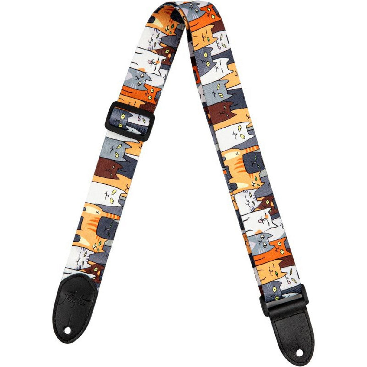Flight S35 Cats Polyester Ukulele Strap - accessories