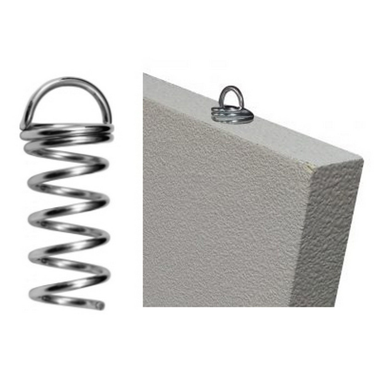 Primacoustic Corkscrew Twist-In Baffle Anchor Spring Style 12-Pieces