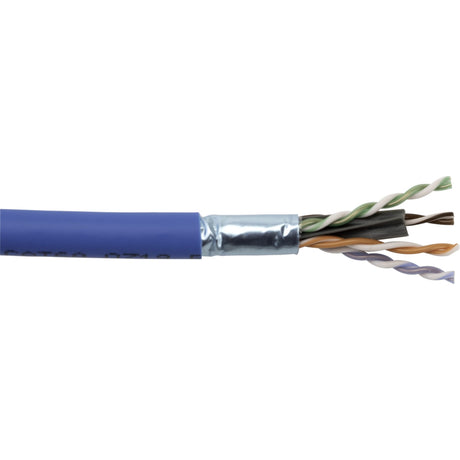 Liberty AV 24-4P-P-L6ANS-BLU Category 6A Non-Continuity Shield U/UTP Plenum 1000-Feet Reel