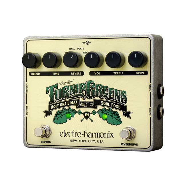 Electro-Harmonix Turnip Greens Overdrive / Revert Multi-Effect Pedal