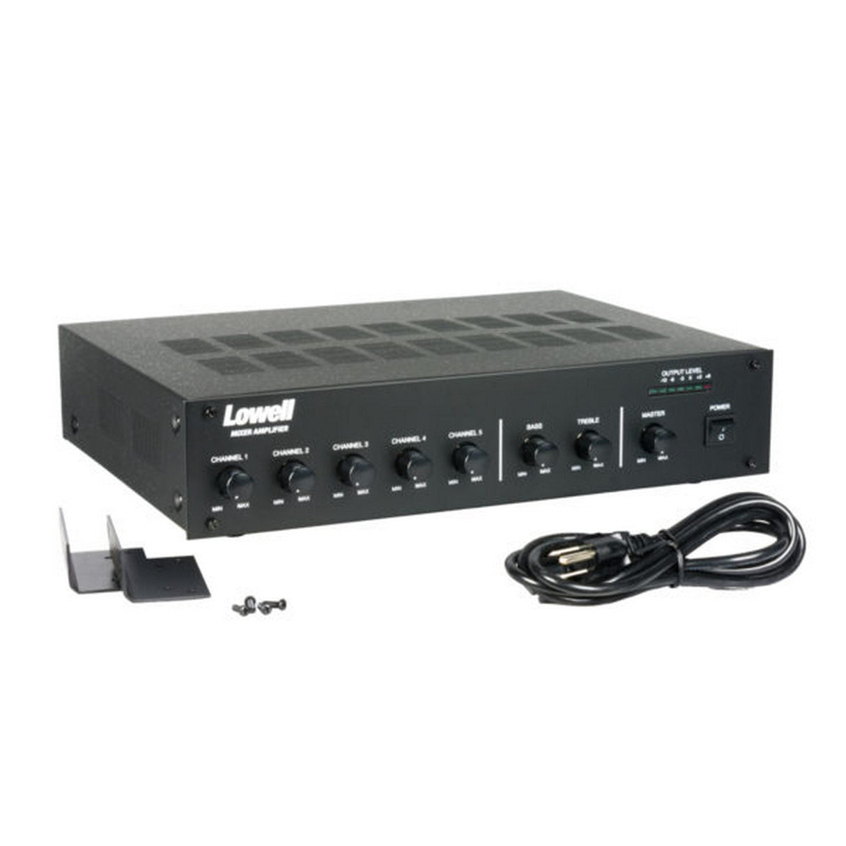 Lowell MA125 Mixer with 125W Amplifier Rackmount