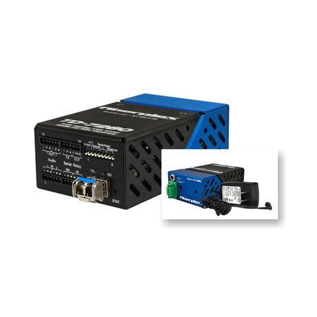 Fiberplex TD-7280-L5B Line Level Stereo Audio Over Fiber Transceiver Singlemode