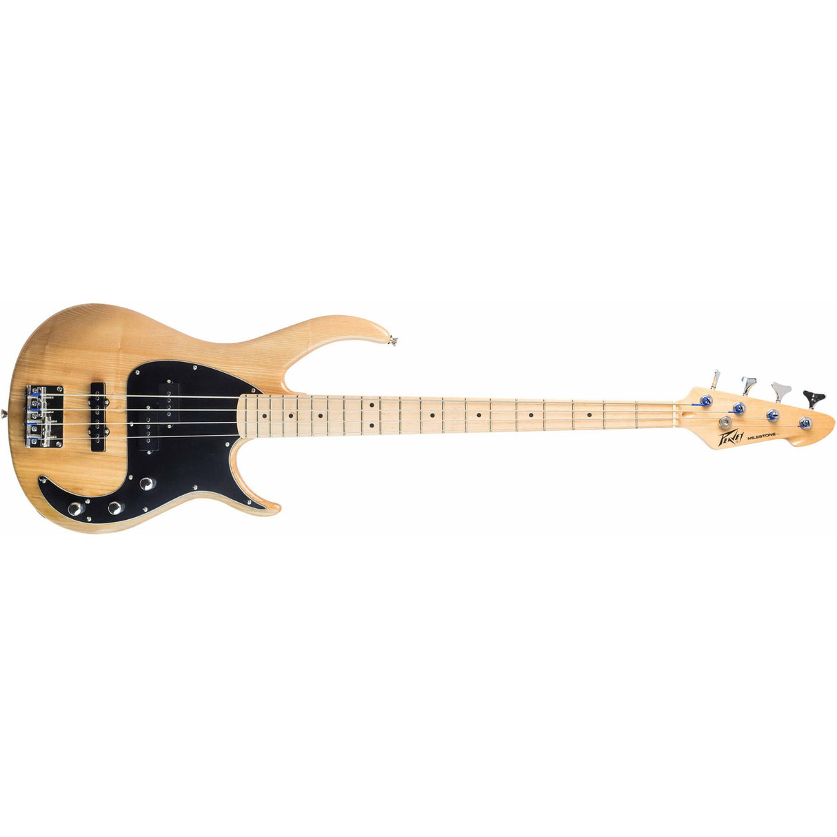 Peavey Milestone 4 Natural 4 String Bass Guitar - guitar