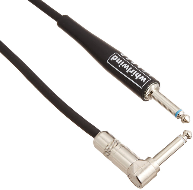 Whirlwind L10R Right Angled / Straight Instrument Leader Cable 10-Feet