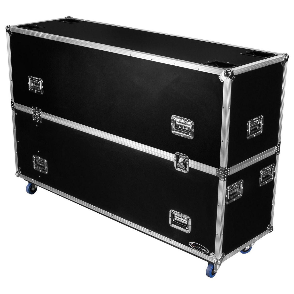 Odyssey Dual 75-Inch Flat Screen Monitor Case with Casters
