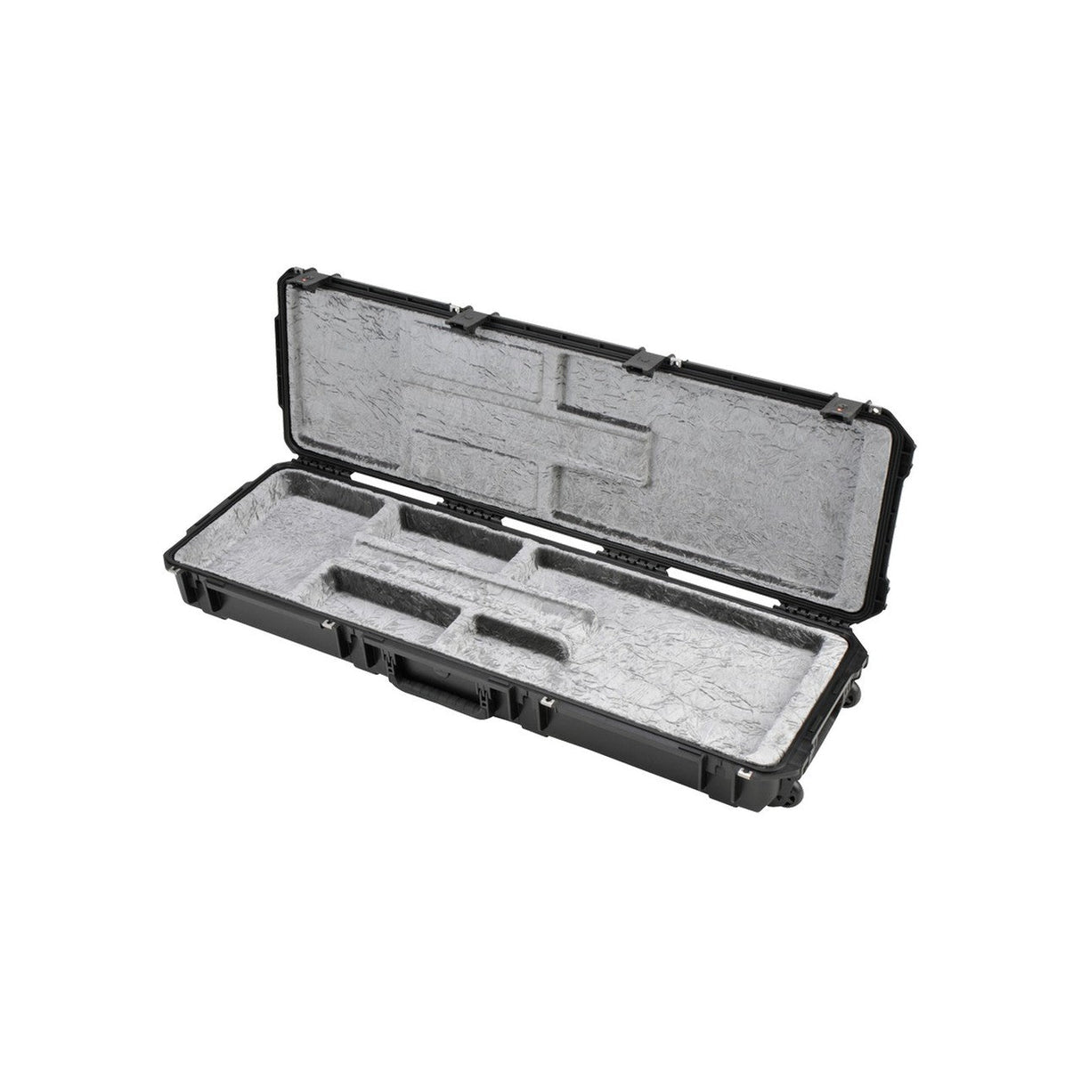 SKB 3I-5014-OP iSeries Waterproof ATA Open Cavity Electric Bass Case - accessories