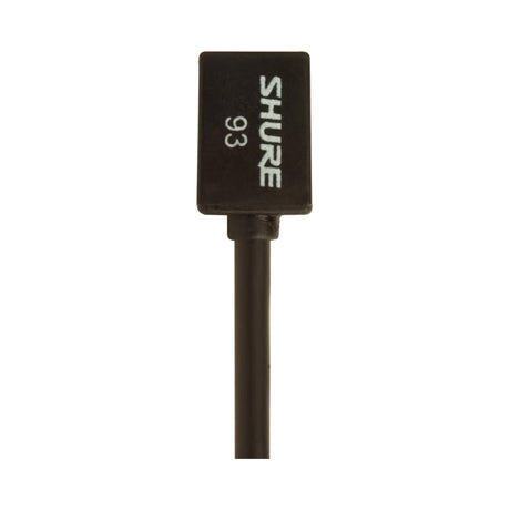 Shure WL93 Omnidirectional Lavalier Condenser Microphone for Wireless Systems with 4’ Cable Black (Used) - used