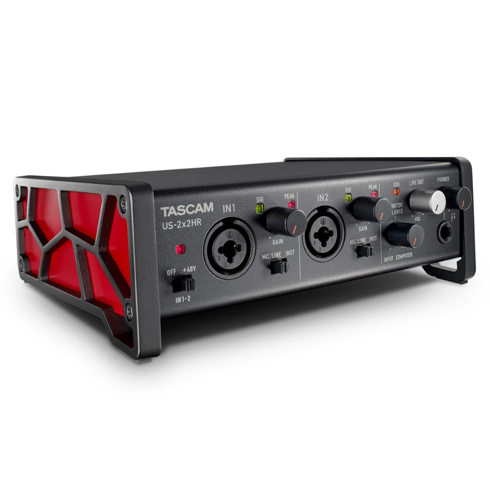Tascam US-2x2HR 2 x 2 High Resolution USB Audio Interface