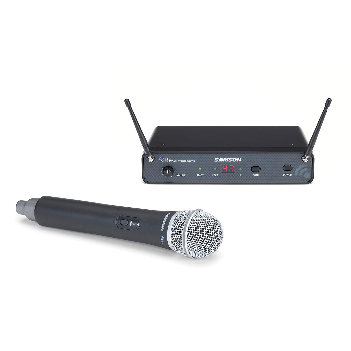 Samson Concert 88x Wireless Handheld System with Q7 Handheld Dynamic Microphone D 542-566 MHz