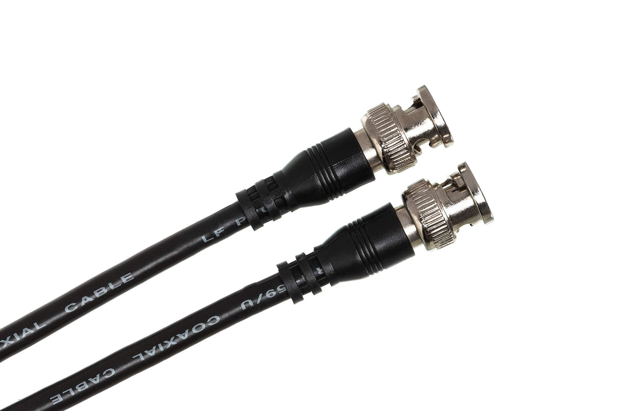 Hosa BNC-59-103 75-Ohm BNC to BNC Coax Cable 3-Feet
