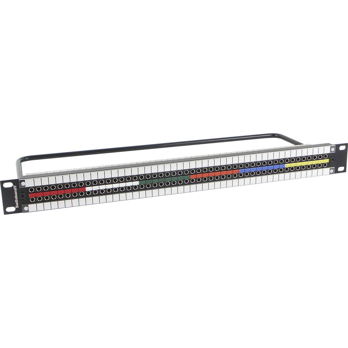 Switchcraft MMVP48K175T MMVP DIN 1.0/2.3 Patchbay 2 x 48 Normalled and Terminated