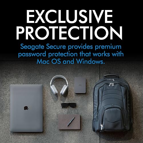 LaCie Mobile Drive Secure External HDD 4TB
