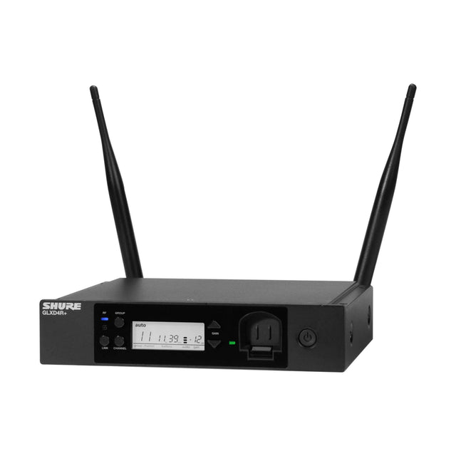 Shure GLXD4R + Digital Wireless Dual Band Half-Rack Receiver Z3 2.4 5.8 GHz