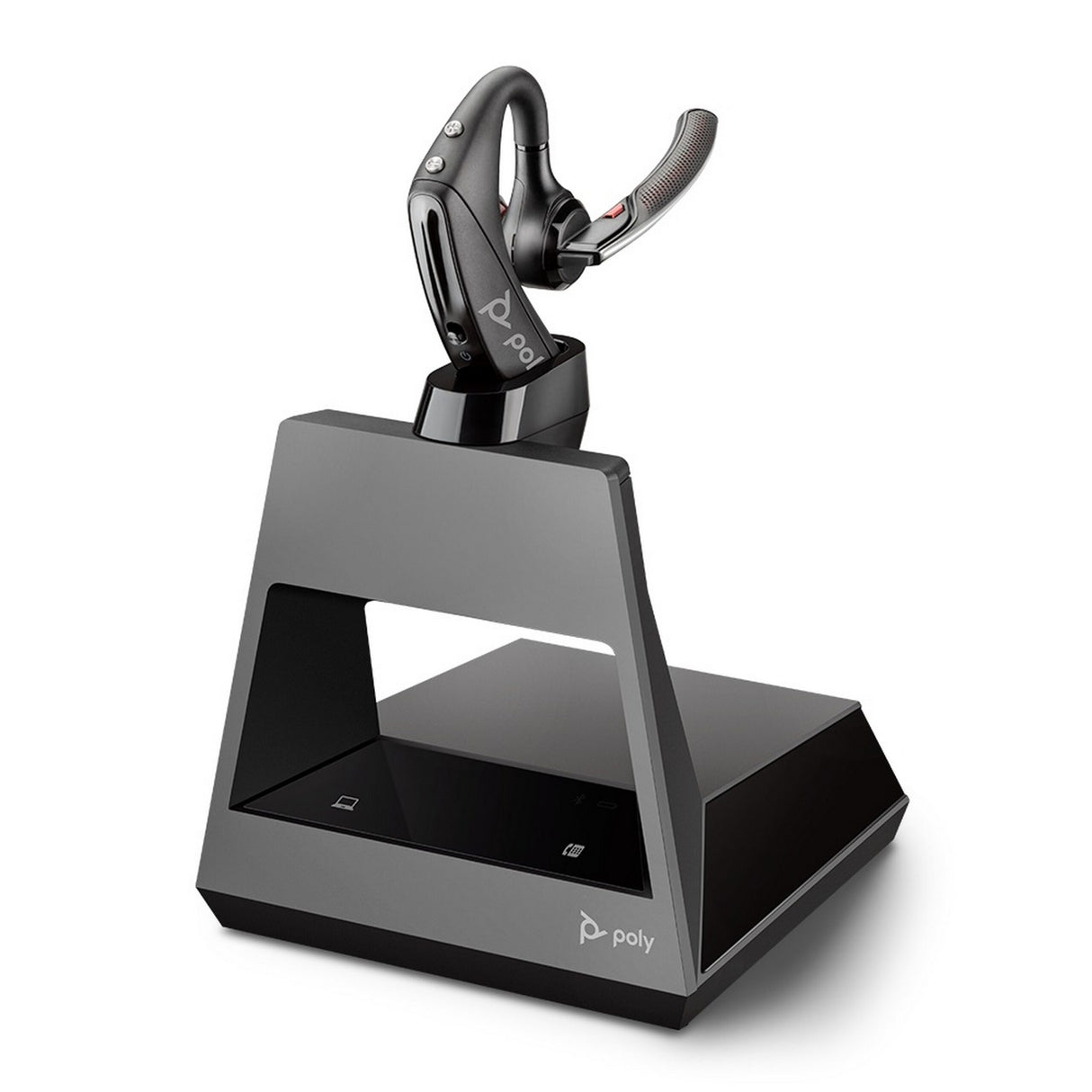 Poly Voyager 5200 Office Mono Bluetooth Headset System with 2-Way Base USB-C